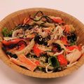 私市ビッキーズ津門巳's cooksnap of when they made “大根レタスサラダ色々トッピン具”.
