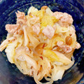 ゆにこーん☆'s cooksnap of when they made 豚こまとキャベツのうま煮.