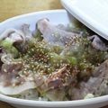 165クック's cooksnap of when they made リピ決定！大満足のお助けランチねぎ塩豚丼.