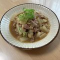 みょんとも's cooksnap of when they made 豚バラ肉と大根のオイスター炒め.