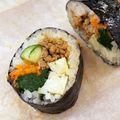 confizuryi's cooksnap of when they made 挽肉で韓国風海苔巻☆恵方巻にも.