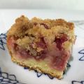 リク410's cooksnap of when they made ルバーブのクランブルケーキ/ドイツ菓子.