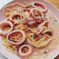 りんごあめ0206's cooksnap of when they made 簡単 きのこと明太子クリームのパスタ.