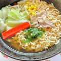 桃華0408's cooksnap of when they made 電子レンジと水で簡単インスタントラーメン.