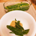 くーー〜's cooksnap of when they made ささげと油揚げと豚バラ肉の炒め物.