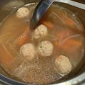 ゆりはるみ♡'s cooksnap of when they made 簡単!!肉団子中華スープ。.