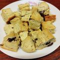 たりゆっちぃ's cooksnap of when they made 材料3つで簡単！スタバ風チョコスコーン♡.