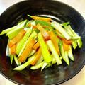 azbjbn's cooksnap of when they made いつものぬか漬け、セロリでサラダ風に….