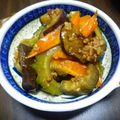 SHIHOBONN's cooksnap of when they made ゴーヤ入り麻婆茄子.