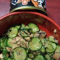 canadawhistler's cooksnap of when they made さんま缶ときゅうりの酢の物.