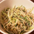 まくにゃん☆'s cooksnap of when they made 目からうろこの味付✨もやしと水菜のナムル.