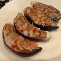chou*'s cooksnap of when they made レンジで出来る♪なすボートハンバーグ.