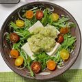 マリ0323's cooksnap of when they made 中華店の味を再現！豆腐のねぎ塩ダレサラダ.