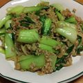 55才のおじさん's cooksnap of when they made タレが絡む☆青梗菜とモヤシの中華炒め.