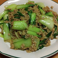 55才のおじさん's cooksnap of when they made タレが絡む☆青梗菜とモヤシの中華炒め.