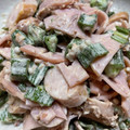 愛とココ's cooksnap of when they made おくらとハムソーセージのマヨポン和え.