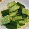 ちはるき27's cooksnap of when they made おつまみにぴったり！ごま塩きゅうり！.