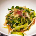 Nya6nya6's cooksnap of when they made みょうがときゅうりの和え物.