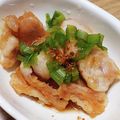 ﾋﾟﾛﾐ♡'s cooksnap of when they made お酒のおつまみ☆鶏皮ポン酢.