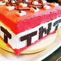 Sun Flover's cooksnap of when they made TNT(マイクラ)バースデーケーキ☆★.