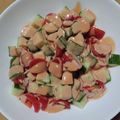 ナーちゃん's cooksnap of when they made １：１☆トマトとキュウリのオーロラサラダ.