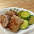 ほあちん's cooksnap of when they made ズッキーニと鶏モモ肉の炒め物.