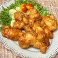 なつき☆ミ's cooksnap of when they made 鶏胸肉の唐揚げ　水溶き小麦粉の衣.