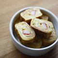 ガメコ's cooksnap of when they made お弁当にどうぞ。カニかま卵焼き.