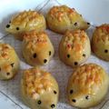 マルパン's cooksnap of when they made ハリネズミのスイートポテト♪.