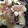 葉月優希's cooksnap of when they made 簡単⭐︎桃と生ハムとチーズのサラダ.