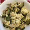 Shirumama's cooksnap of when they made 沖縄の方直伝！ゴーヤチャンプルー.