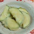 赤い電話's cooksnap of when they made ジャンボズッキーニの天ぷら.