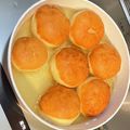 電脳ヒメカ⚡️🧠⚡️💙's cooksnap of when they made HBで簡単♪ 生クリームドーナツ.