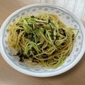 みょんとも's cooksnap of when they made アスパラと塩こんぶのパスタ.