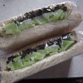 きらり流れ星's cooksnap of when they made ブロッコリーの芯でサンドイッチ.