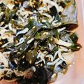 shelly616's cooksnap of when they made わかめのダシダ炒め.