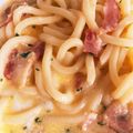 67luna's cooksnap of when they made レンジで調理♪冷凍うどんカルボナーラ.