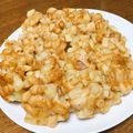 vabochan's cooksnap of when they made 大人気♡カリカリもっちり鶏むねポテト.