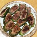 トロロン２号's cooksnap of when they made 超簡単ピーマンの肉詰め 卵不要！.