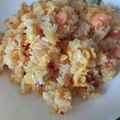 まーく71's cooksnap of when they made 完熟トマトと半熟卵のチャーハン♡.