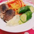 みっくママ's cooksnap of when they made サラダに焼きしいたけを～♪.