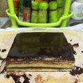 ニッシーマン's cooksnap of when they made オペラ風チョコレートケーキ.