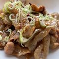 みなと食堂's cooksnap of when they made 懐かしい味♪蒟蒻と豚肉のかつお味噌炒め.