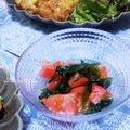 かおりかざり's cooksnap of when they made トマトとワカメのサラダ.