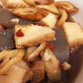 pora's cooksnap of when they made 早い❗ピリ辛こんにゃくと厚揚げ炒め煮.