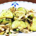 クック3RNJAN☆'s cooksnap of when they made れんこんとズッキーニのガーリックソテー.