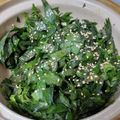 michidayor's cooksnap of when they made ごま油香る♪大葉のにんにく醤油漬け.