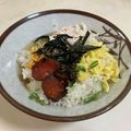papikun's cooksnap of when they made 奄美大島の郷土料理＊鶏飯.