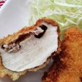 花時計咲いた's cooksnap of when they made 椎茸の肉詰めフライ♪.