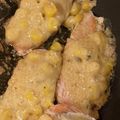 鶏ガラ0529's cooksnap of when they made 【給食】鮭のコーンマヨネーズ焼き.